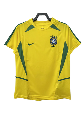 Brazil 2002 I Home Jersey - Retro Version