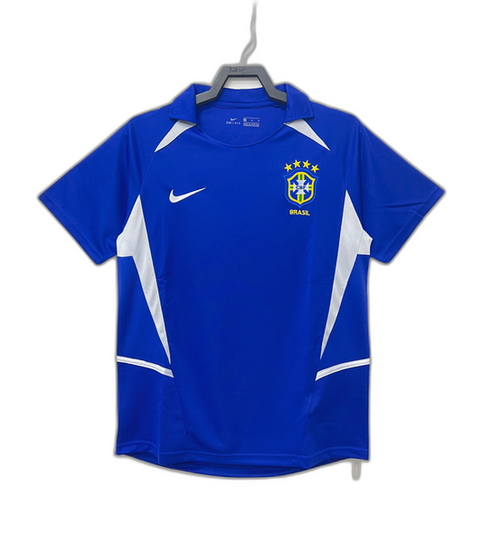 Brazil 2002 II Away Camisa - Versão Retrô