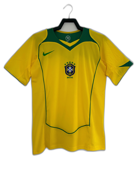 Brazil 2004 I Home Camisa - Versão Retrô