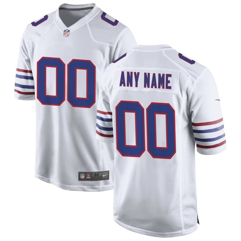 Buffalo Bills - Alternate Personalizada NFL Game Camisa - Branca