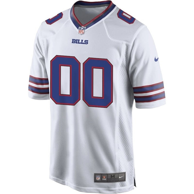 Buffalo Bills - Personalizada NFL Game Camisa - Branca