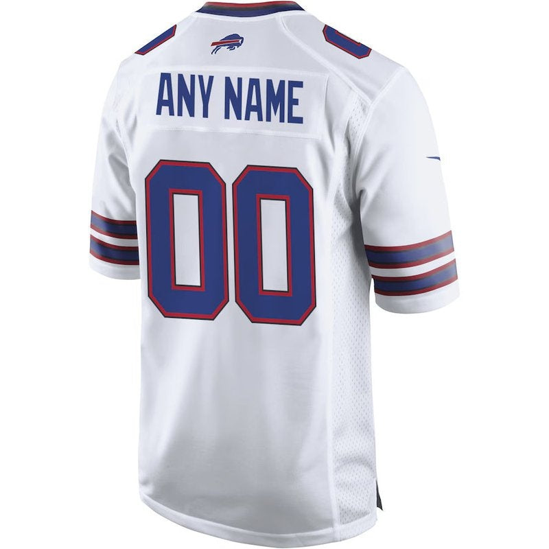 Buffalo Bills - Personalizada NFL Game Camisa - Branca