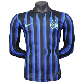 Inter Milan 25/26 I Home Jersey - Long Sleeve