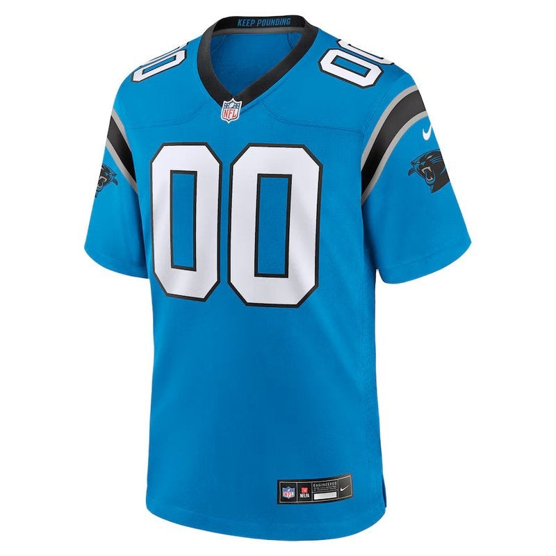 Carolina Panthers - Alternate Personalizada NFL Game Camisa - Azul