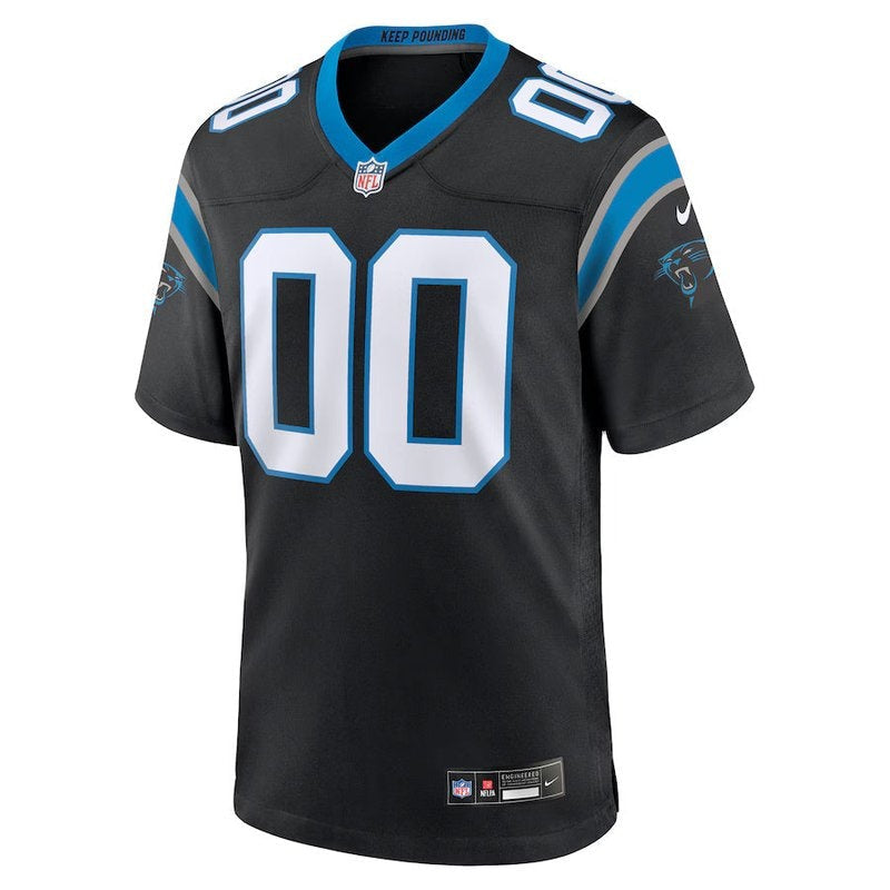 Carolina Panthers - Personalizada NFL Game Camisa - Preta