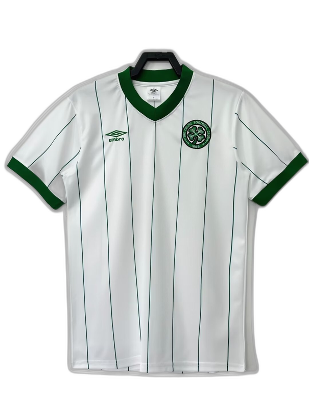 Celtic F.C. 84/86 II Away Camisa - Versão Retrô