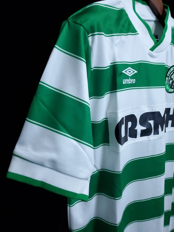Celtic F.C. 85/86 I Home Camisa - Versão Retrô