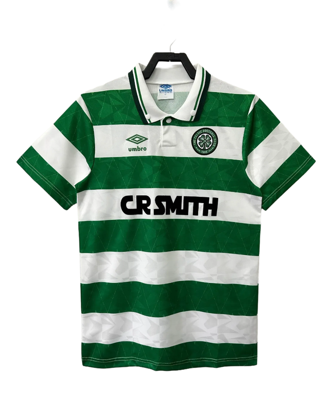 Celtic F.C. 89/91 I Home Camisa - Versão Retrô