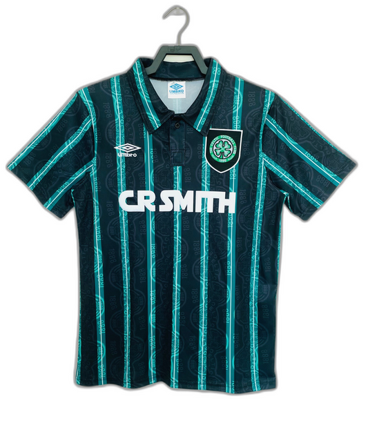 Celtic F.C. 92/93 II Away Camisa - Versão Retrô