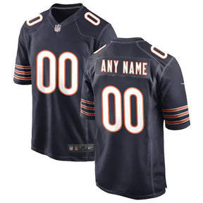 Chicago Bears - Custom NFL Game Jersey - Navy