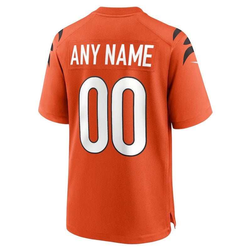 Cincinnati Bengals - Alternate Personalizada NFL Game Camisa - Orange