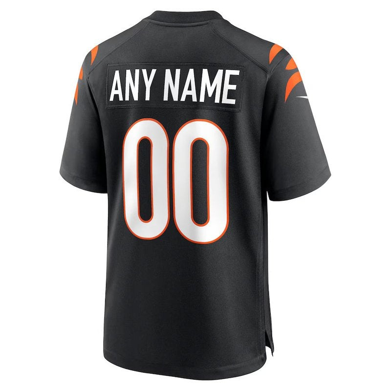 Cincinnati Bengals - Personalizada NFL Game Camisa - Preta