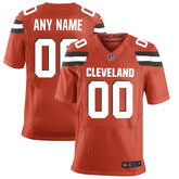 Cleveland Browns - Custom Alternate NFL Jersey - Brown - Orange