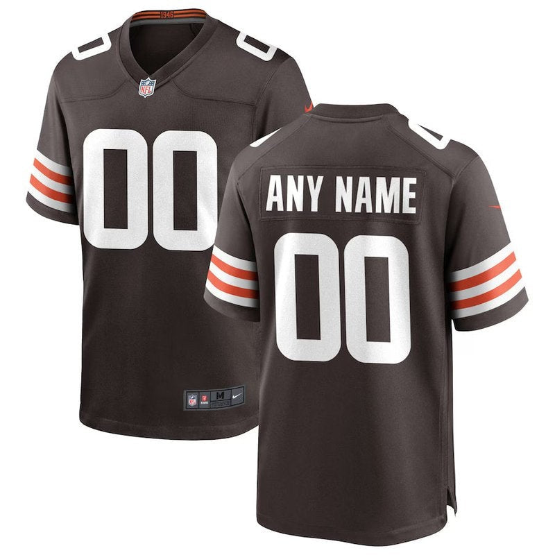 Cleveland Browns - Personalizada NFL Game Camisa - Brown