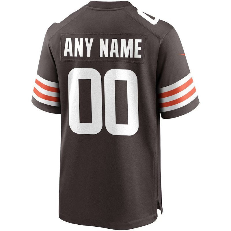 Cleveland Browns - Personalizada NFL Game Camisa - Brown