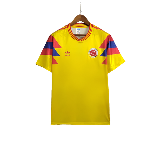 Colombia 1990 I Home Camisa - Versão Retrô
