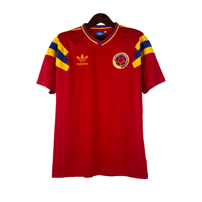 Colombia 1990 II Away Camisa - Versão Retrô