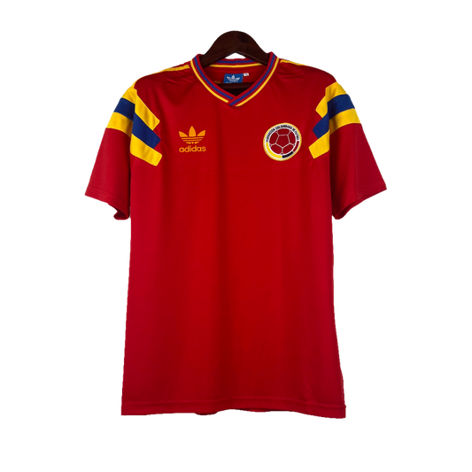 Colombia 1990 II Away Camisa - Versão Retrô