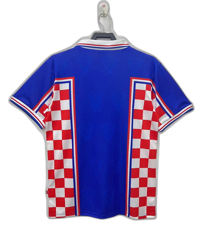 Croatia 1998 II Away Jersey - Retro Version