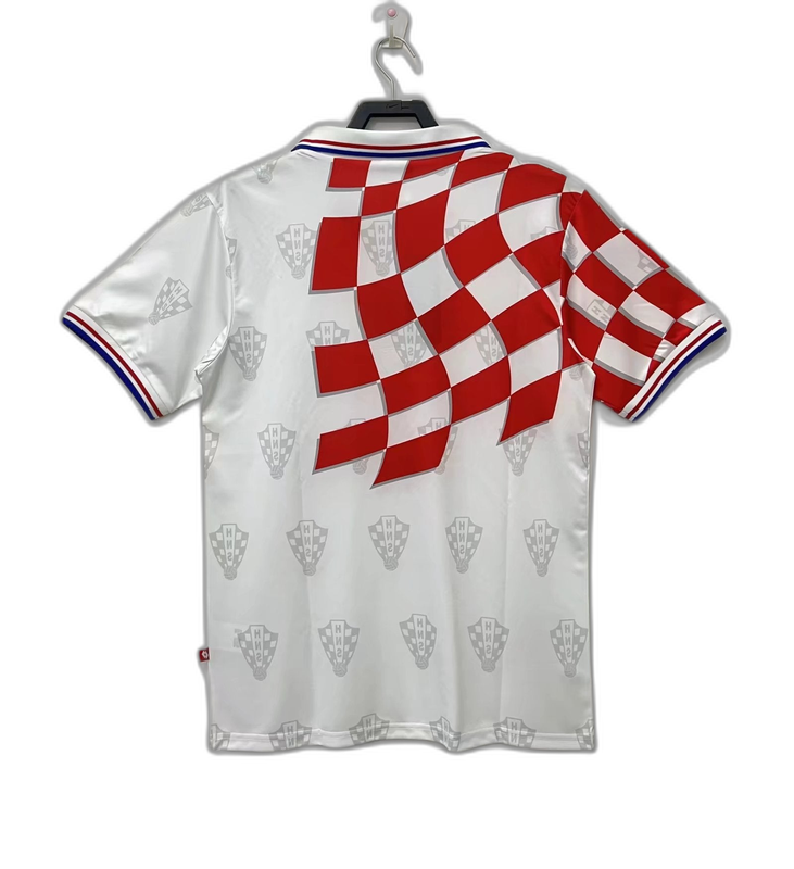 Croatia 1998 World Cup I Home Camisa - Versão Retrô