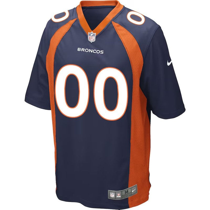 Denver Broncos - Alternate Personalizada NFL Game Camisa - Navy