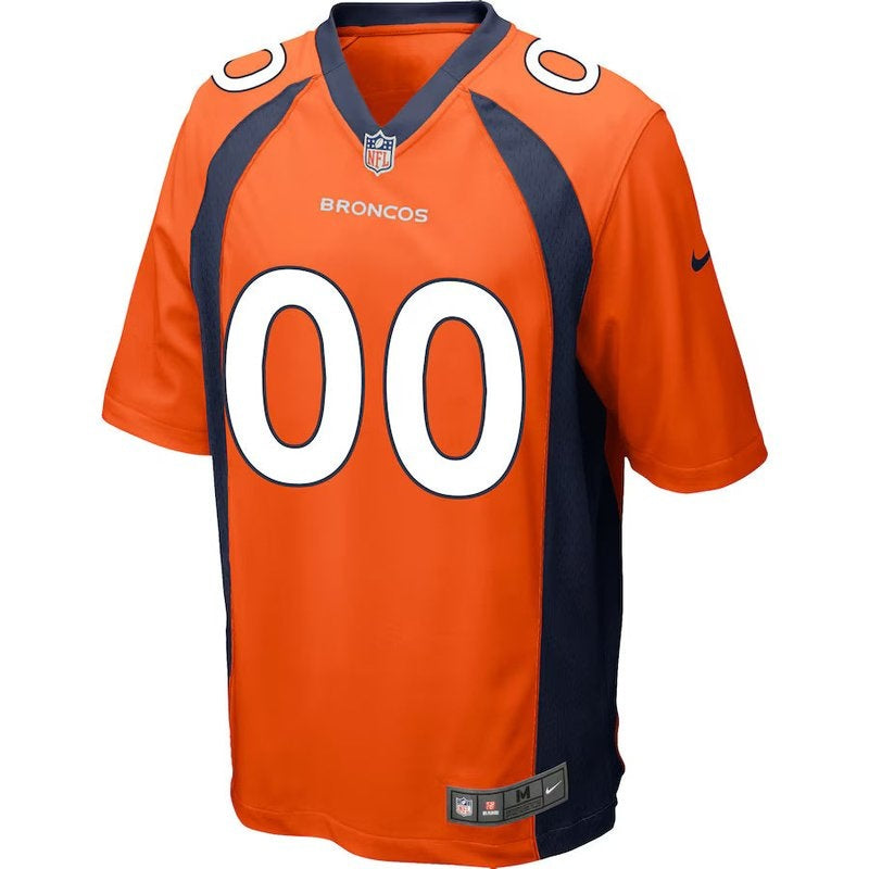 Denver Broncos - Personalizada NFL Game Camisa - Orange