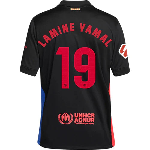 Lamine Yamal - Barcelona FC 24/25 II Away Camisa - Versão Torcedor