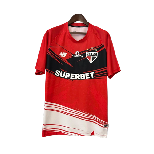 Sao Paulo 25/26 Camisa de Treino - Vermelha - Versão Torcedor