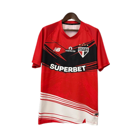 Sao Paulo 25/26 Training Jersey - Red - Fan Version