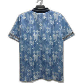 England 1990 Blue Edition Jersey - Retro Version