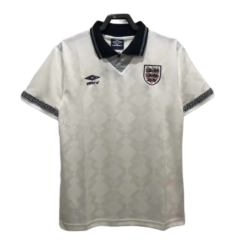 England 1990 I Home Camisa - Versão Retrô