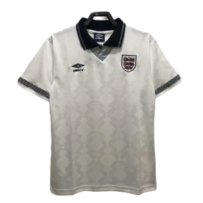 England 1990 I Home Jersey - Retro Version