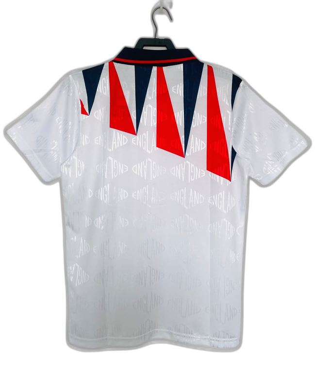 England 1992 I Home Camisa - Versão Retrô