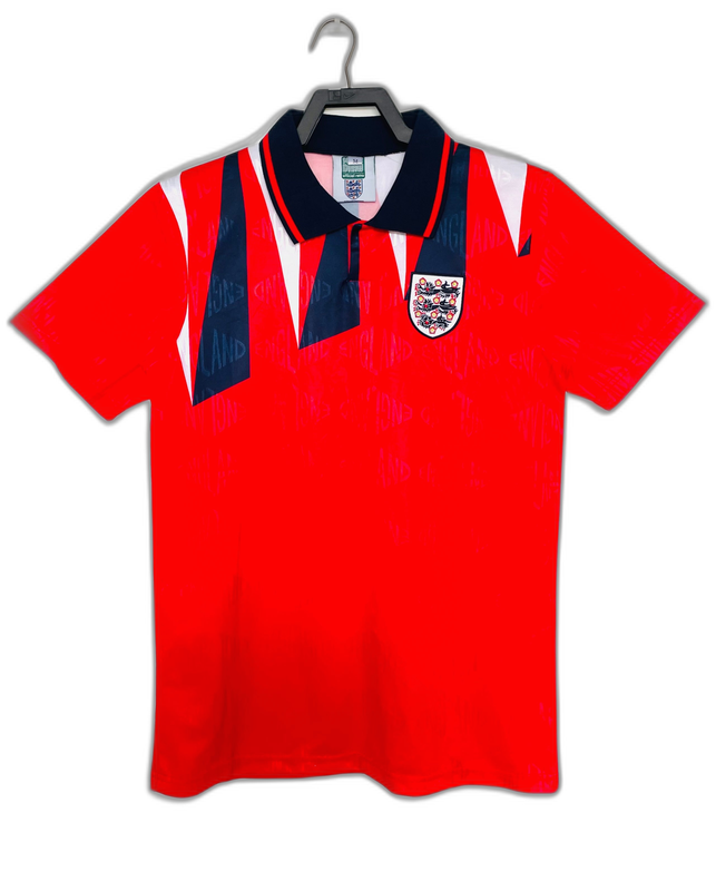 England 1992 II Away Camisa - Versão Retrô