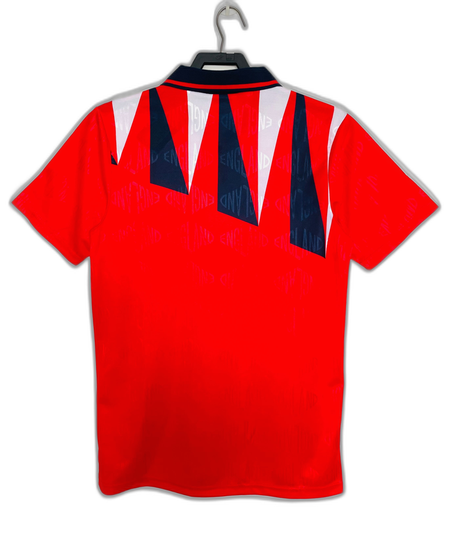 England 1992 II Away Camisa - Versão Retrô