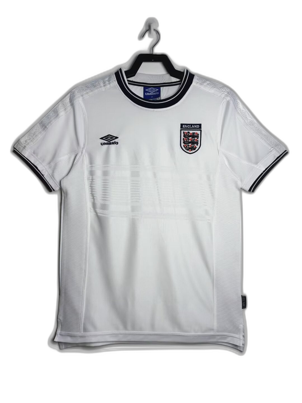 England 99/01 I Home Camisa - Versão Retrô