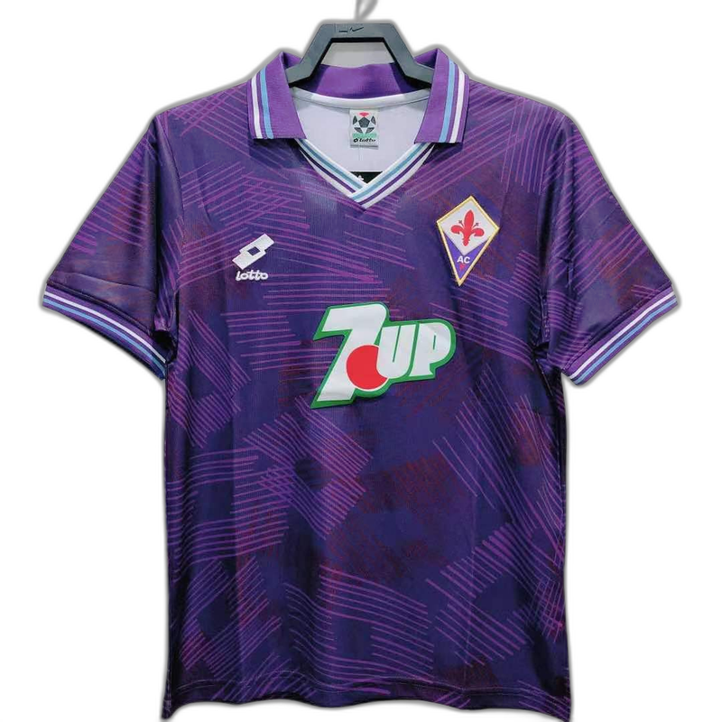 Fiorentina 92/93 I Home Camisa - Versão Retrô