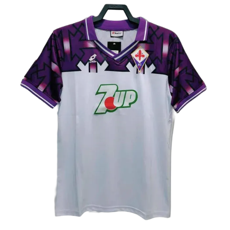 Fiorentina 92/93 II Away Camisa - Versão Retrô