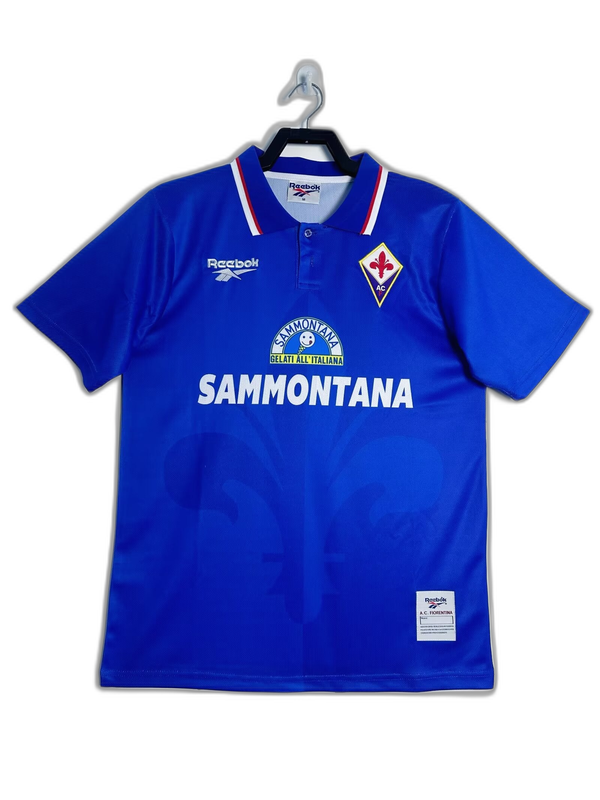 Fiorentina 95/96 I Home Camisa - Versão Retrô