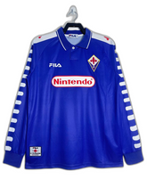 Fiorentina 98/99 I Home Jersey - Long Sleeve Retro Version