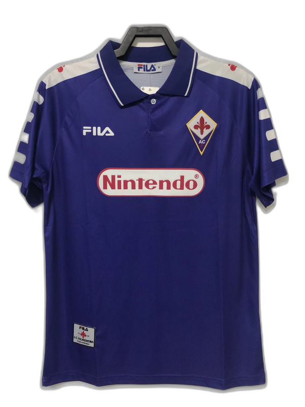 Fiorentina 98/99 I Home Camisa - Versão Retrô