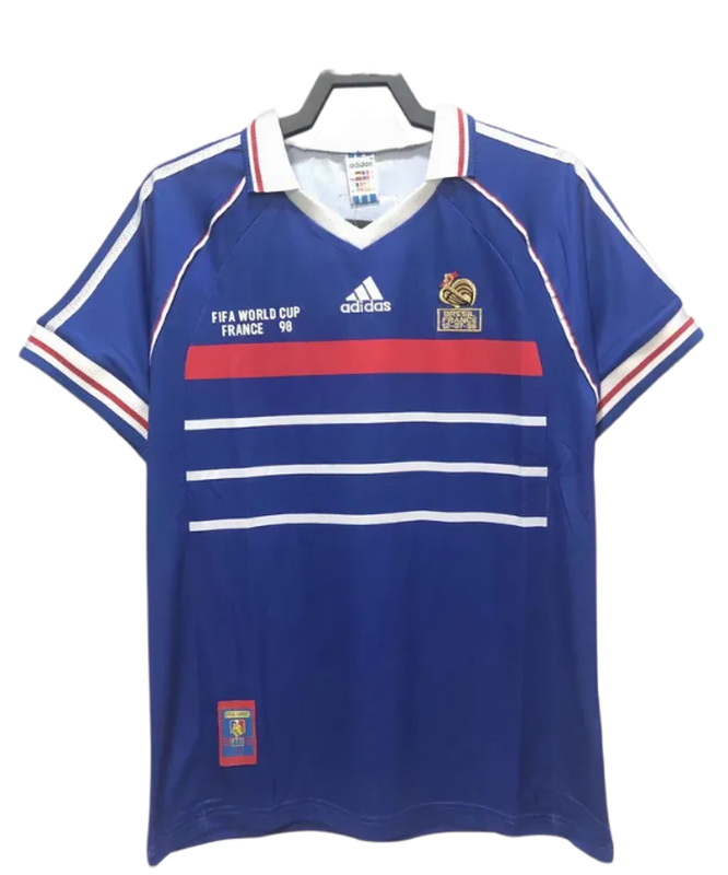 France 1998 I Home Camisa - Versão Retrô