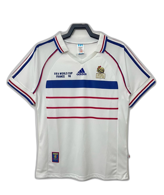 France 1998 II Away Camisa - Versão Retrô