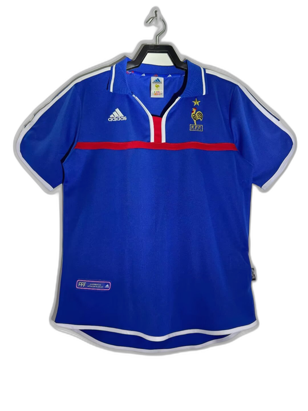 France 2000 I Home Camisa - Versão Retrô