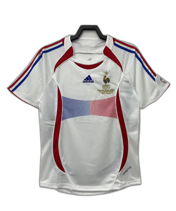 France 2006 II Away Camisa - Versão Retrô