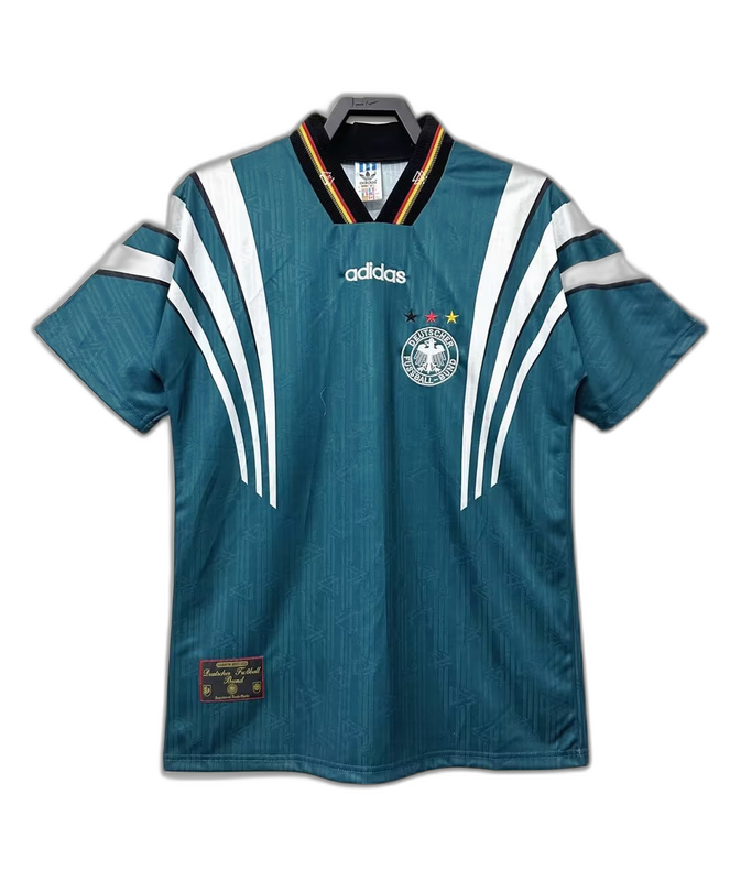 Germany 1996 II Away Camisa - Versão Retrô