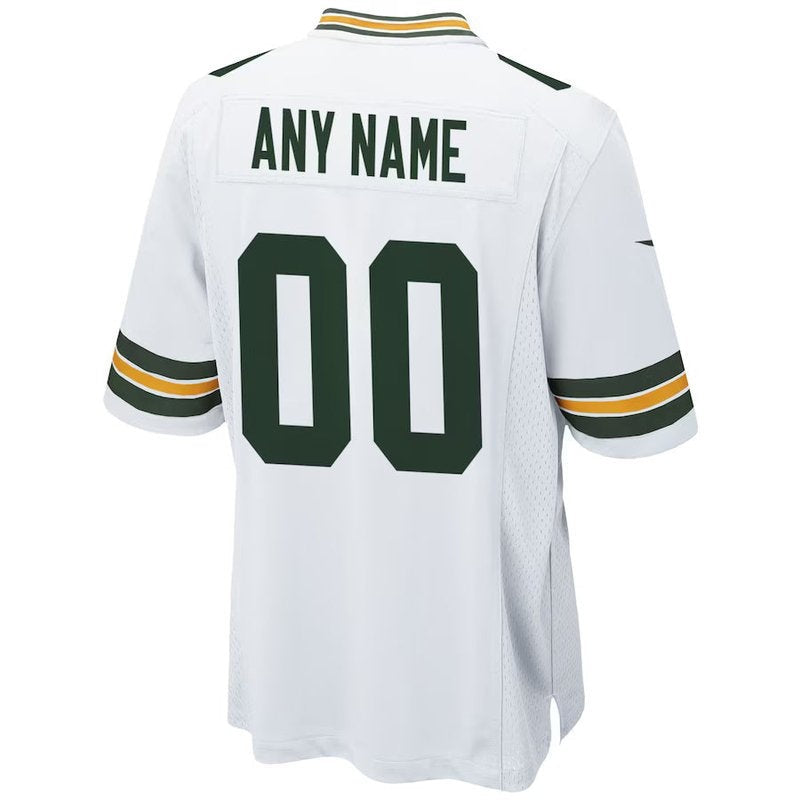 Green Bay Packers - Personalizada NFL Game Camisa - Verde - Branca