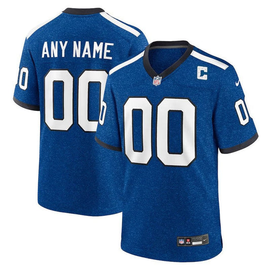 Indiana Nights Ind. Colts - Alternate Personalizada NFL Game Camisa - Azul