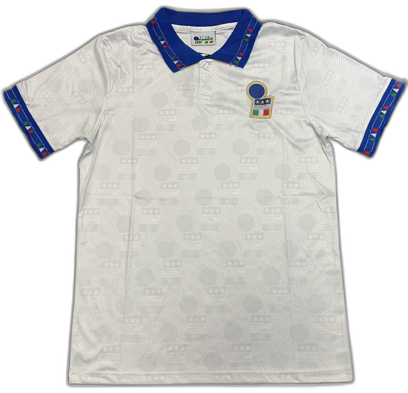 Italy 1994 II Away Camisa - Versão Retrô