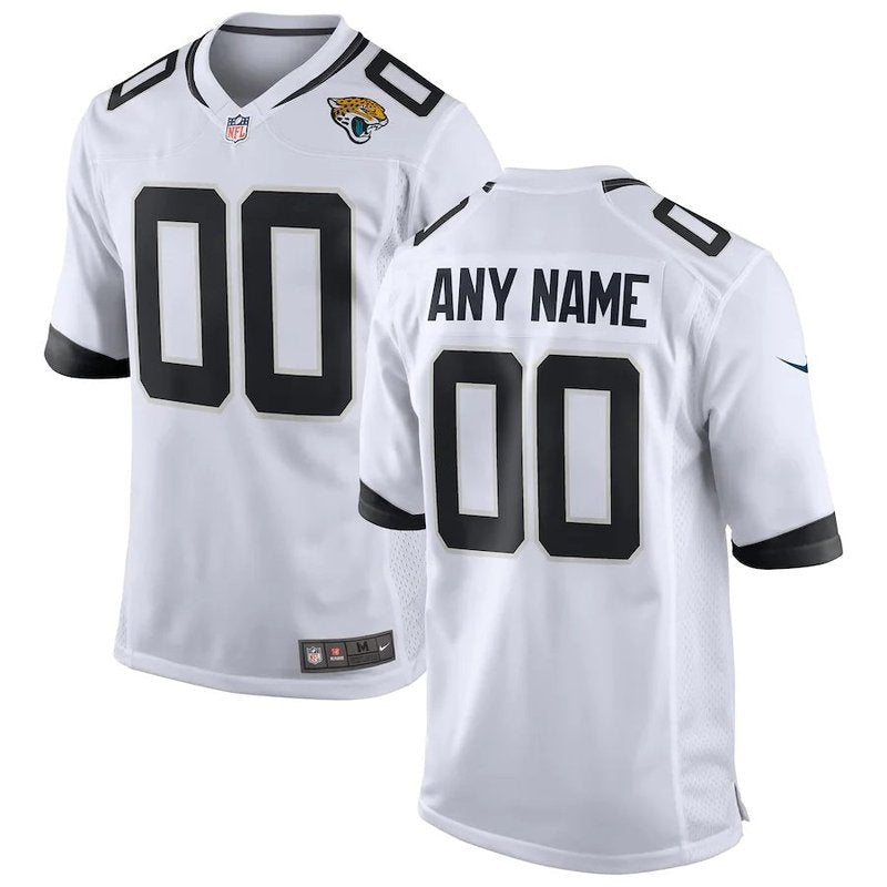 Jacksonville Jaguars - Personalizada NFL Game Camisa - Branca